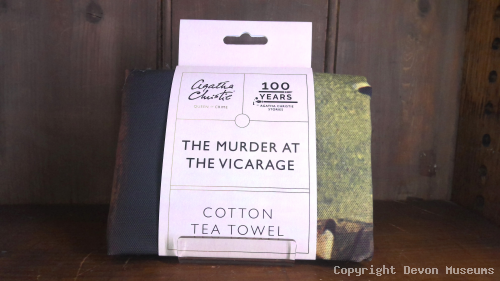 The Murder at the Vicarage Teatowel product photo